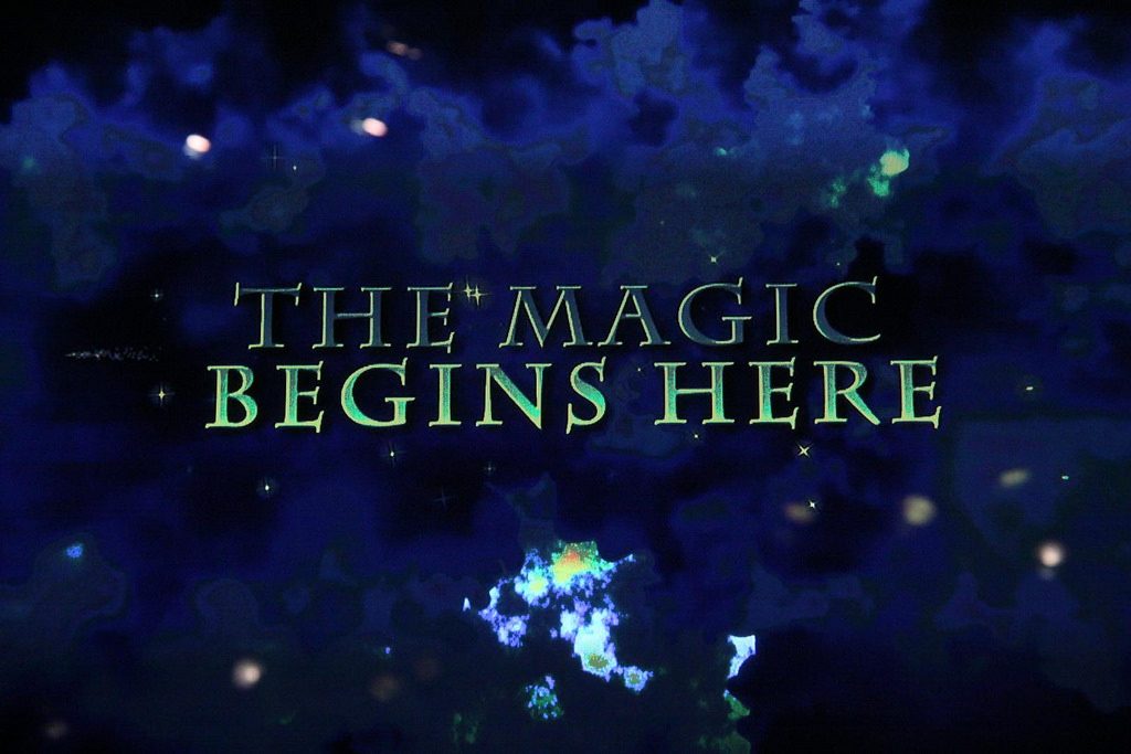 the magic begins here