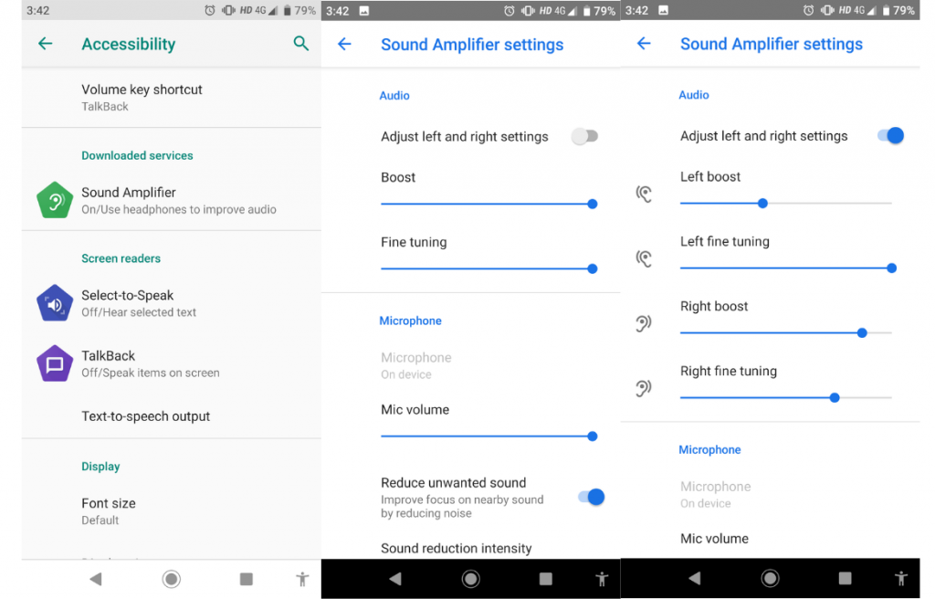 Google Sound Amplifier